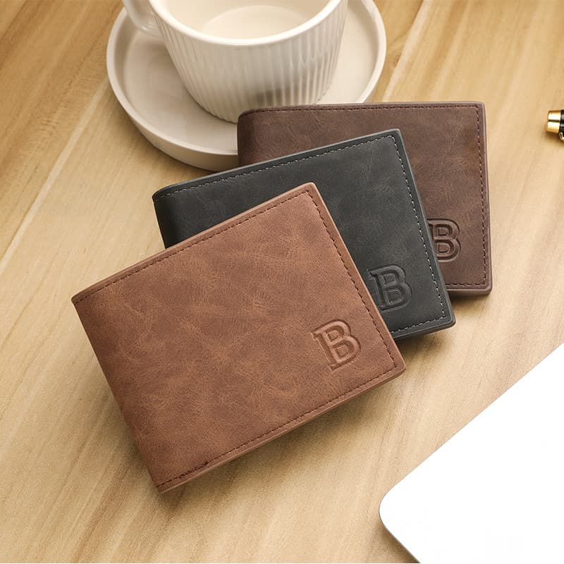Fashionable retro men's wallet, vintage 20% off, multi-card slot money holder, multifunctional coin purse in stock