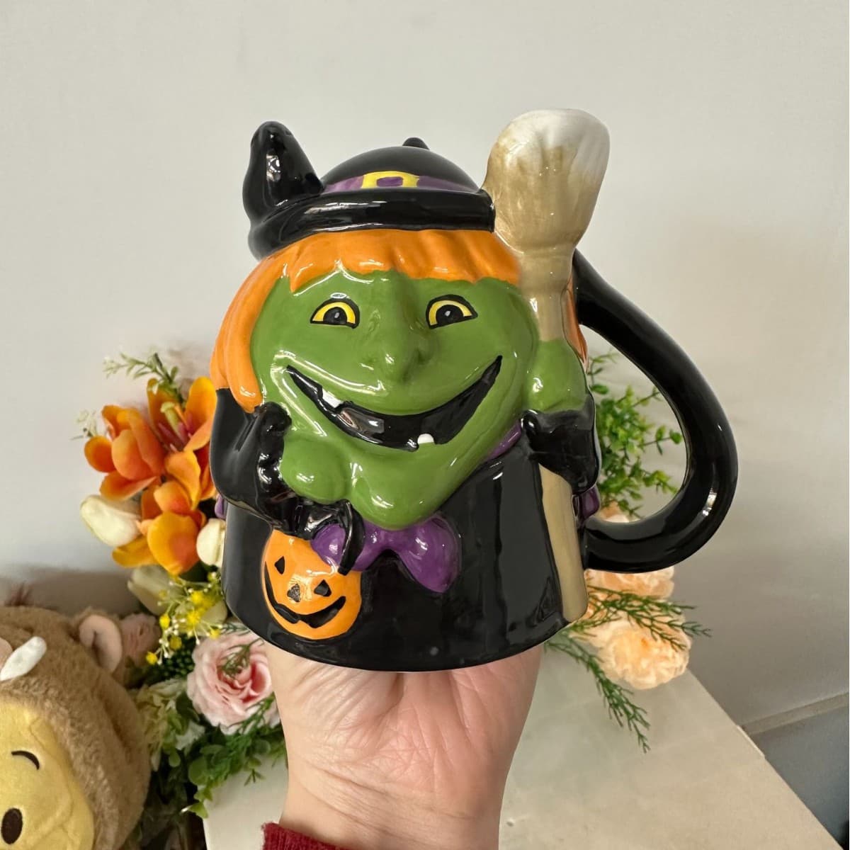 Poison Queen Water Cup Ceramic Mug Stepmother Cup Ursula Water Cup Fun Cartoon Large Capacity Creative Cup