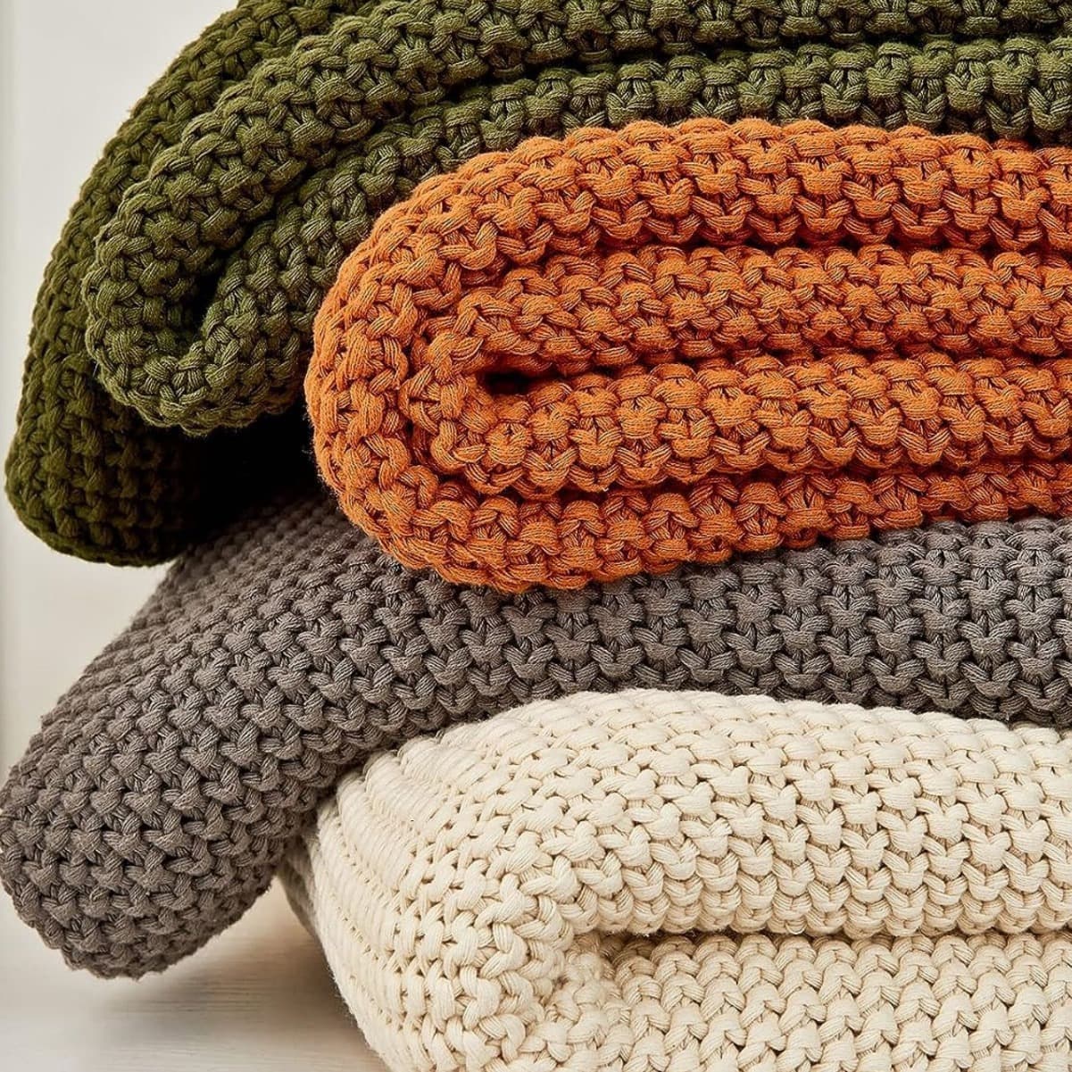 European Style Knitted Sofa Blanket Air Conditioner Cover Blanket Baby Blanket Camping Blanket Retro Ethnic Geometric Pattern