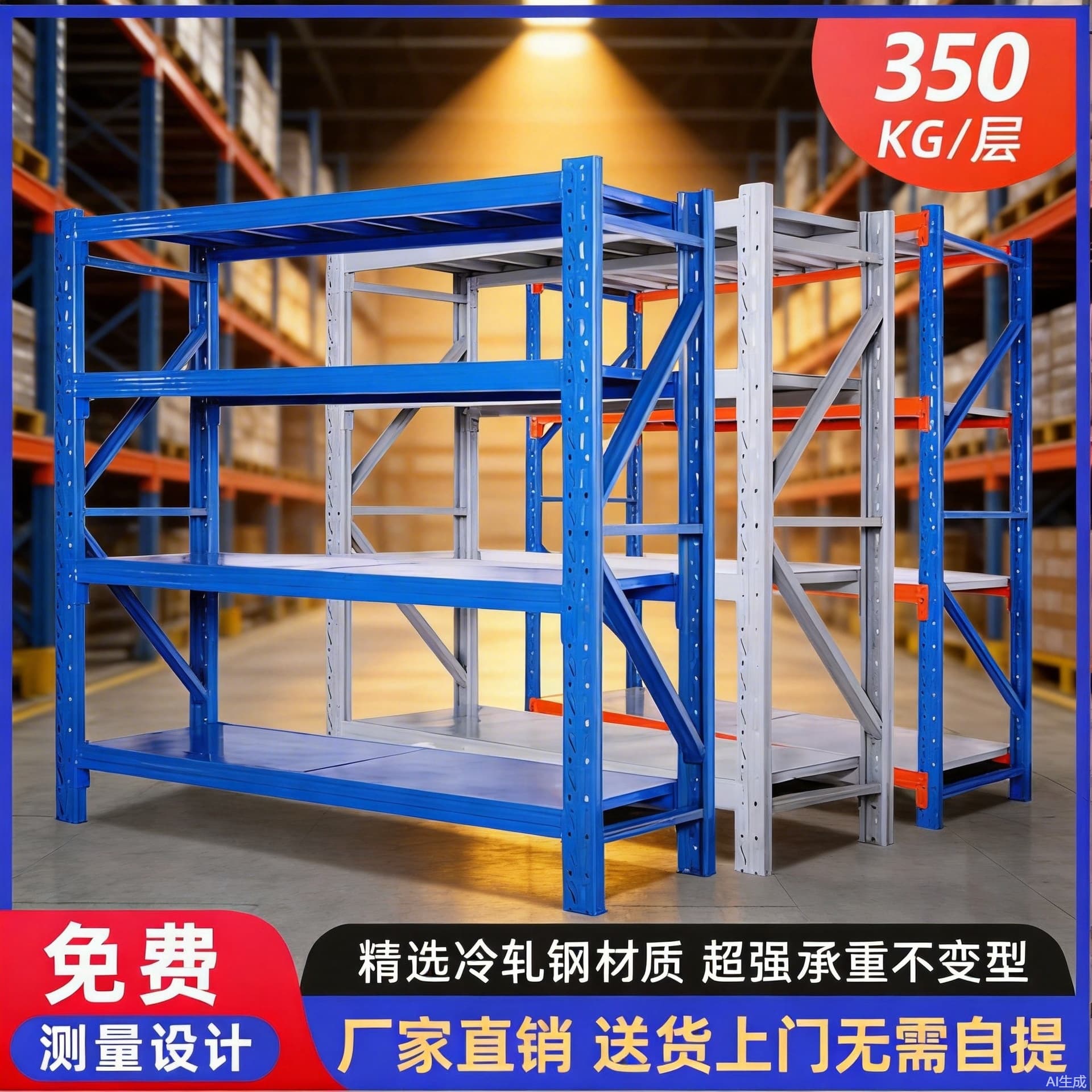 Warehouse Shelves, Storage Racks, Multi-Layer Storage Racks, Display Racks, Heavy-Duty Storage Racks, Wholesale Household Storage, Iron Racks