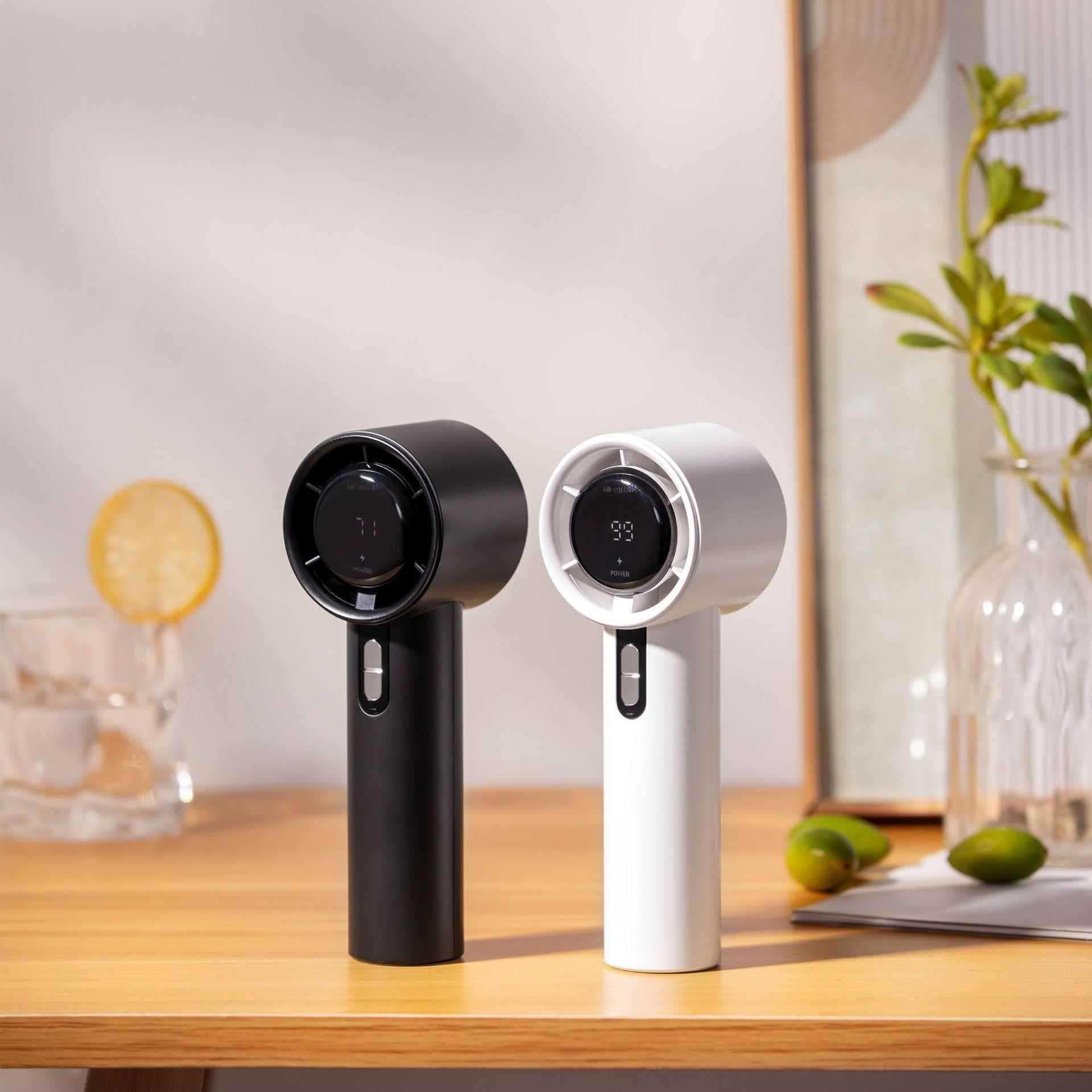 Southeast Asia Hot Selling 638 Handheld 100 Speeds High Speed Fan USB Charging Mini Portable Turbo Violent Small Fan