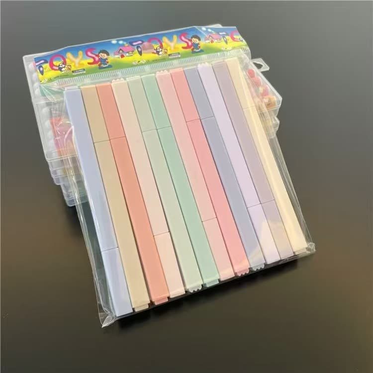 12 Pastel & Neon Highlighters, Colorful Markers for Students, Eye-Care Colors, Large Capacity Fluorescent Pens