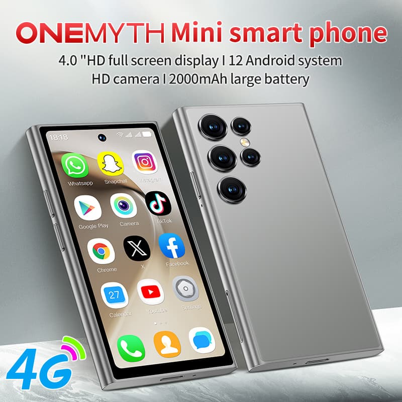 SOYES S26pro Android Smart Mini Phone 4-Inch Dual SIM Ultra-Thin Quad-Core Cross-Border 4G Phone