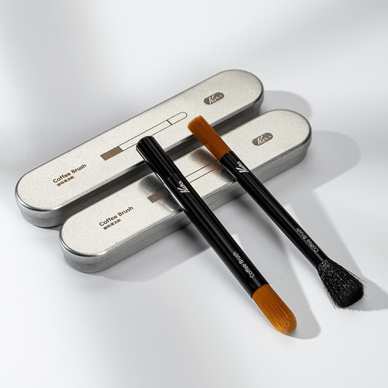Cross-border Coffee Powder Cleaning Brush, Bar Counter Groove Cleaning Brush, Espresso Machine Brush Tool