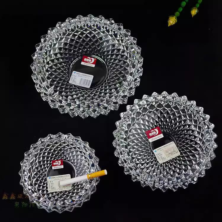 Green Apple Transparent Ashtray Home Fashion Ashtray Hotel Round Ashtray Gift Wholesale