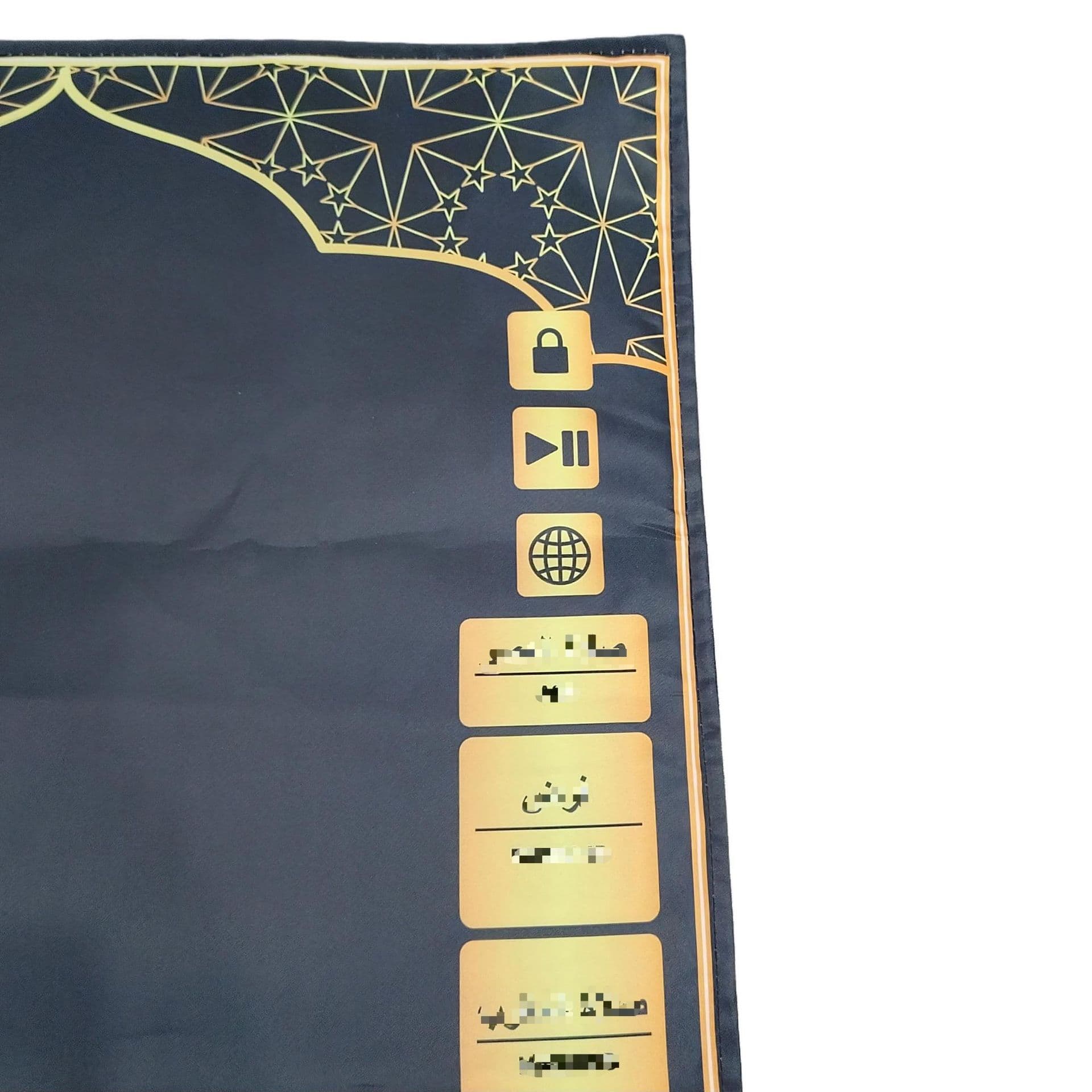 K03prayer rug/mat/carpet cross-border supply environmentally friendly material simple pattern electronic smart education blanket