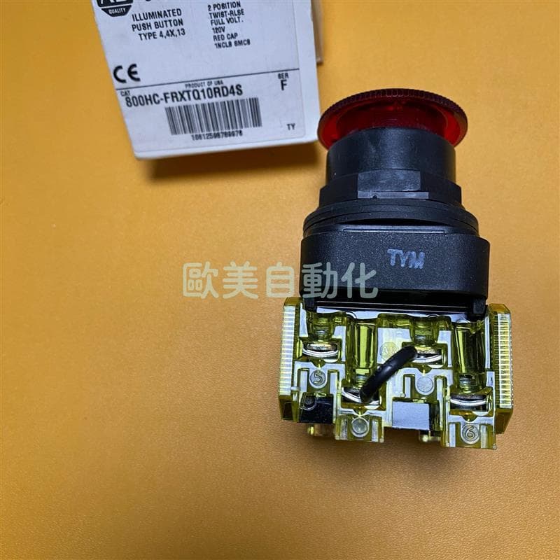 A089*AB USA Allen-Bradley Emergency Stop Switch 800HC-FRXTQ10RD4S