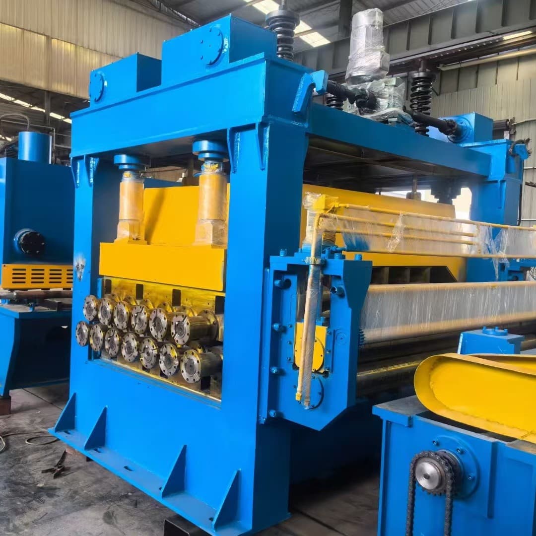 Leveling line manufacturer custom orders 1-30mm various models leveling machines, slitting lines cross-border according to customer requirements