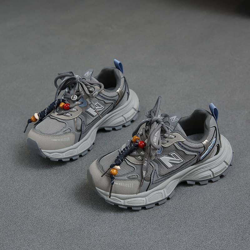 KX209 Women's Shoes 2025 New Autumn Chunky Sole Casual Sports Shoes Heightening Fashion Versatile Hit Dad Shoes for Women