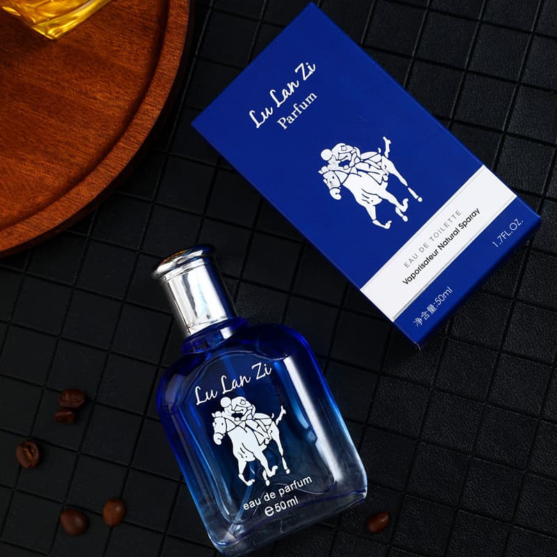 Lulanzi Knight Cologne Men's Perfume Long-Lasting Light Fragrance Fresh In-Stock New Blue Gentleman Ocean Perfume