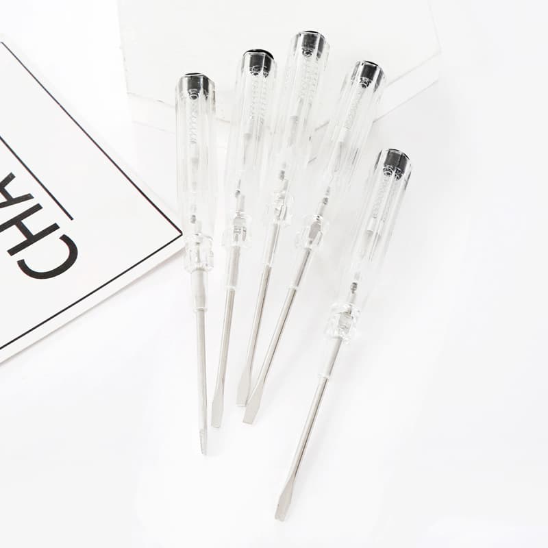 Special for Foreign Trade One-Word Screwdriver Safety Electroprobe Dual-Use Electroprobe Electrician Electroprobe Small Size Electroprobe