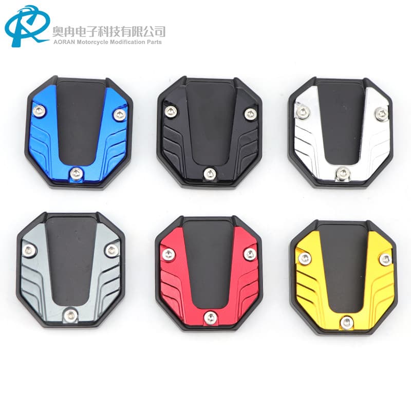 Niu Anti-Slip Side Stand Base Plate Widened Enlarged Side Stand Pad Motorcycle Electric Scooter Modification Accessories