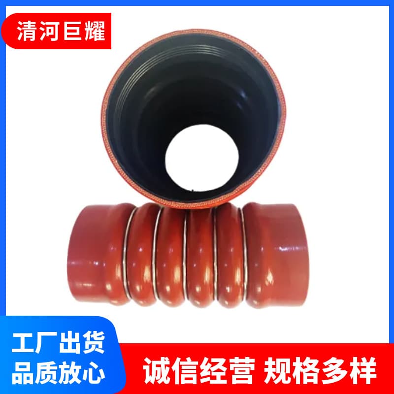 Factory Custom Red Blue Silicone Rubber Hose Flexible Truck Straight Hump OEM 51964200121 5196