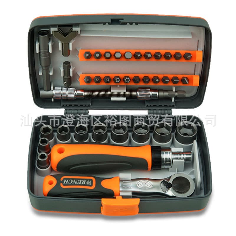 Ratchet Multi-Use Screwdriver Driver Industrial Grade Practical Durable Home Use Combo Screwdriver 38-in-1 Labor-Saving 2880