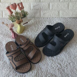 Men's Sandals Thick Sole Anti-Slip 2025 Summer New Beach Shoes Outdoor Wear Driving Dual-Purpose Men's Slide Sandals