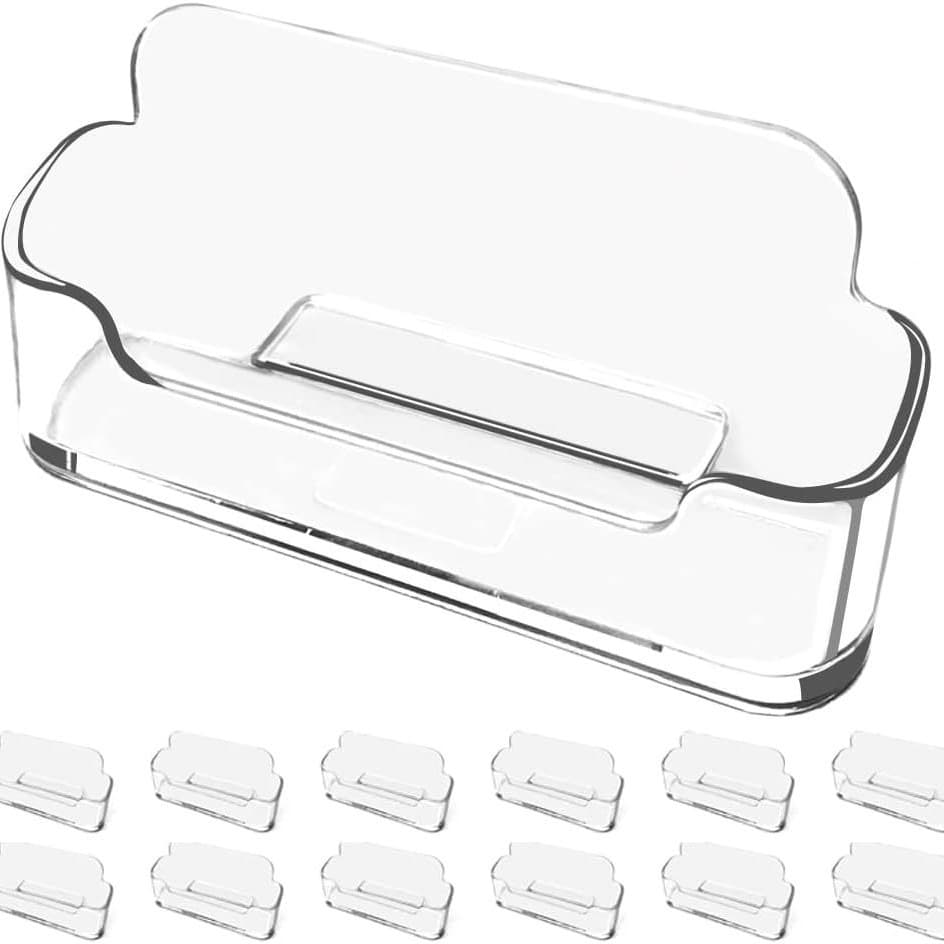 Amazon cross-border transparent plastic business card holder, acrylic card stand, storage box and display rack