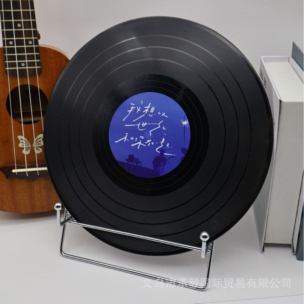 Simulated Vinyl Record Graffiti NetEase Cloud DIY Birthday Gift Record Decoration Jay Disc