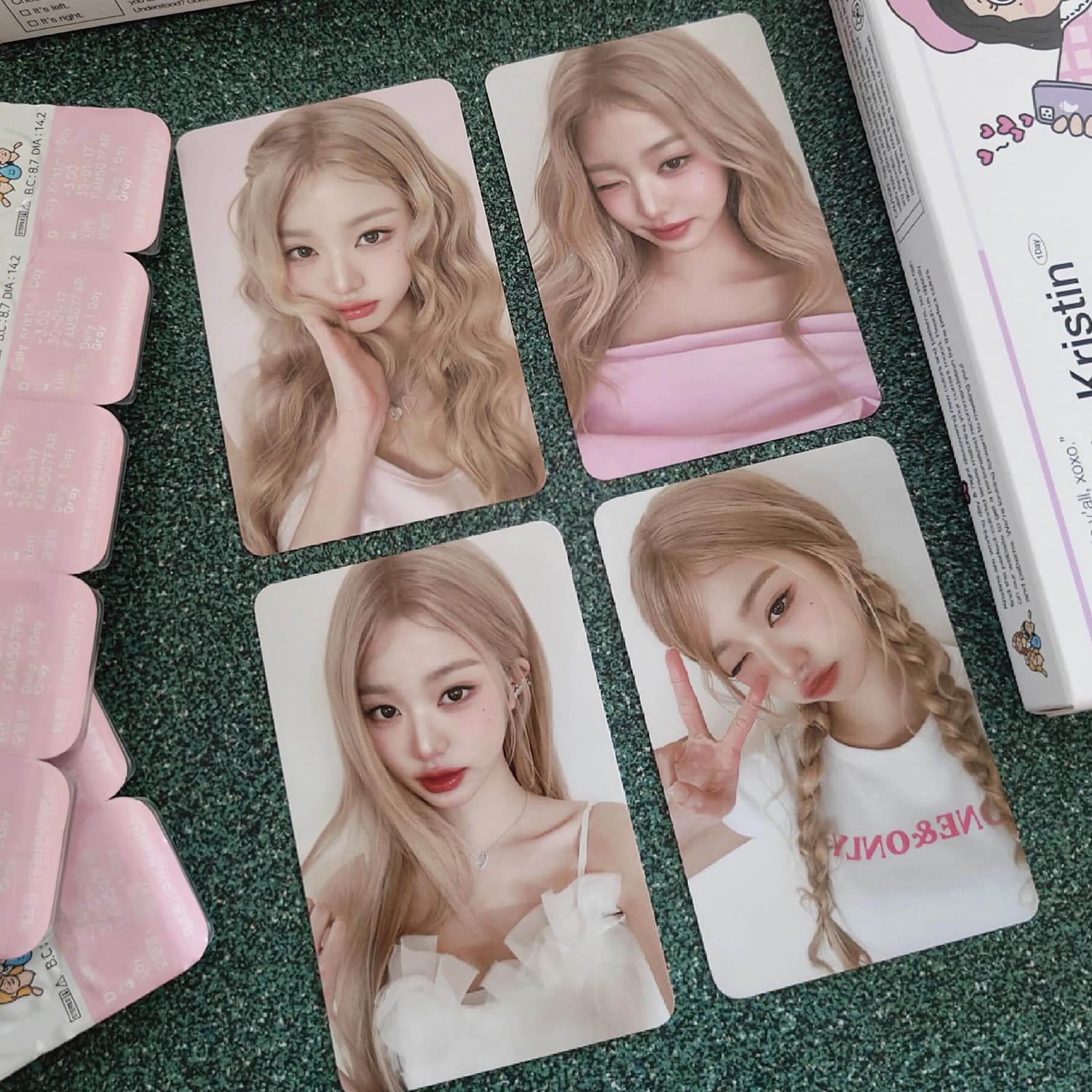 IVE Jang Wonyoung x Hapa Kristin 9.0 Endorsement Card Photocard