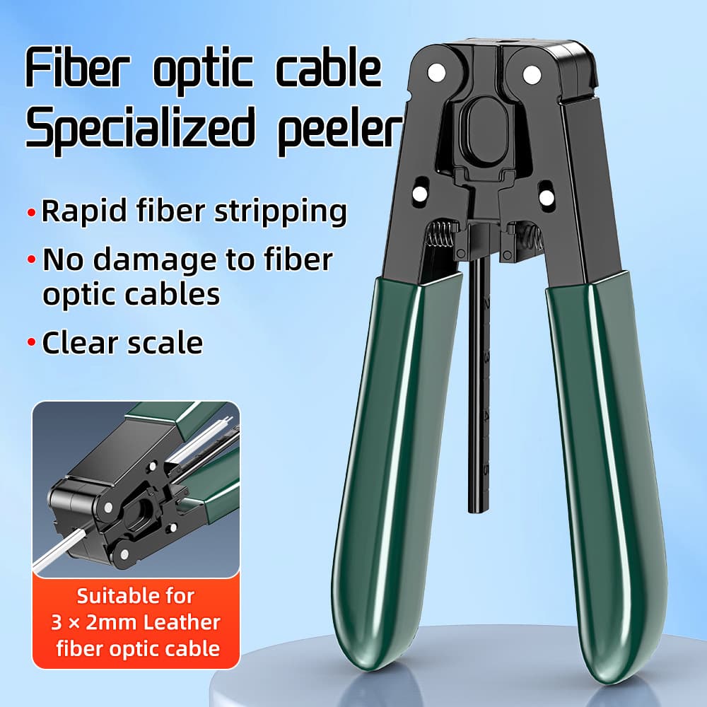 [Cross-border Hot Product] Fiber Ribbon Stripper, Fiber Optic Stripping Pliers, Cold Splicing Tool for Fiber Ribbon