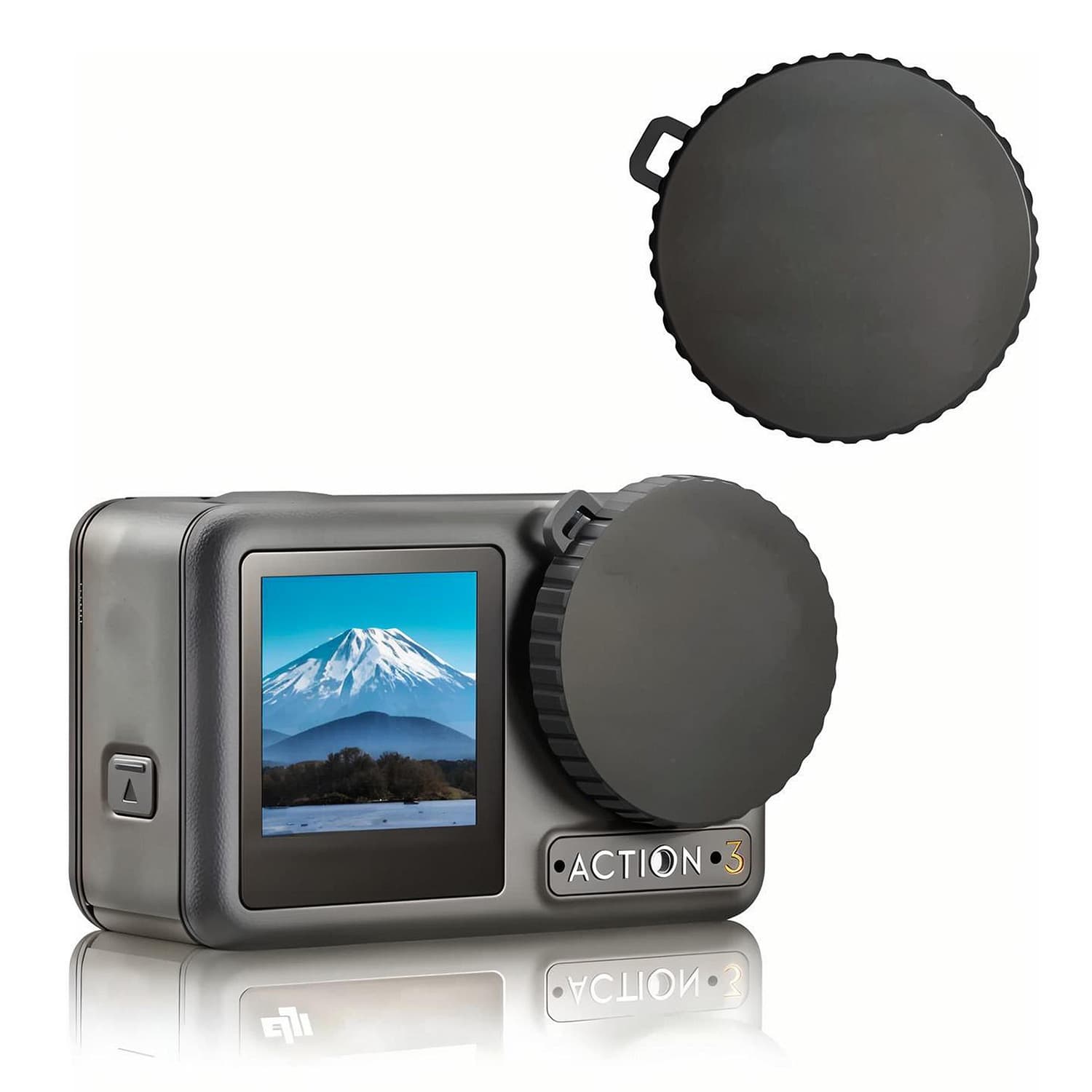 Aixiao silicone protective cover for DJI Action 6 lens, action camera accessory, camcorder