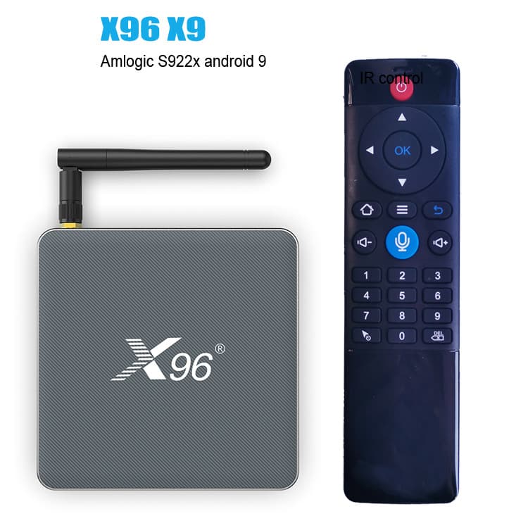 Cross-border X96 X9 Network TV Box S922X with Voice Air Mouse Set-top Box 5G WiFi Bluetooth TV Box Wholesale