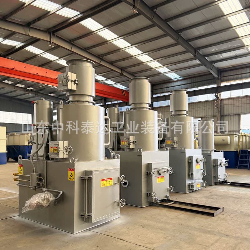 Waste incinerator, medical waste, industrial waste, domestic waste, hospital waste, pet incinerator