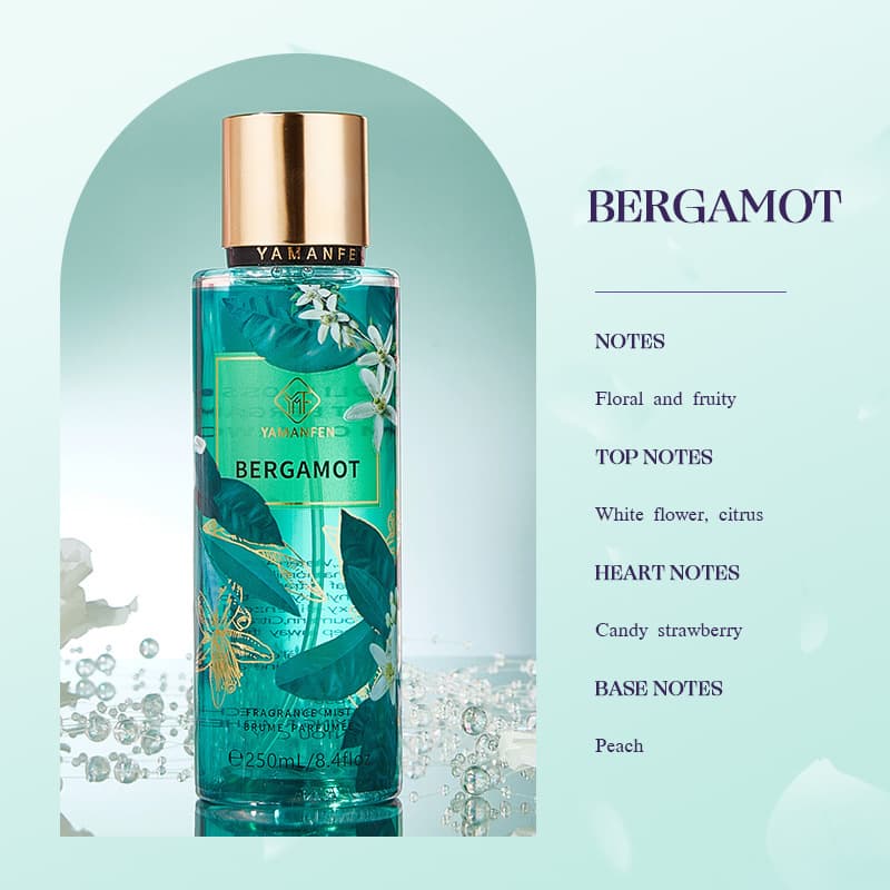 Export Middle East Gold Shimmer Body Spray 250ml Cross-border Perfume Long-lasting Men Women Perfume Wholesale