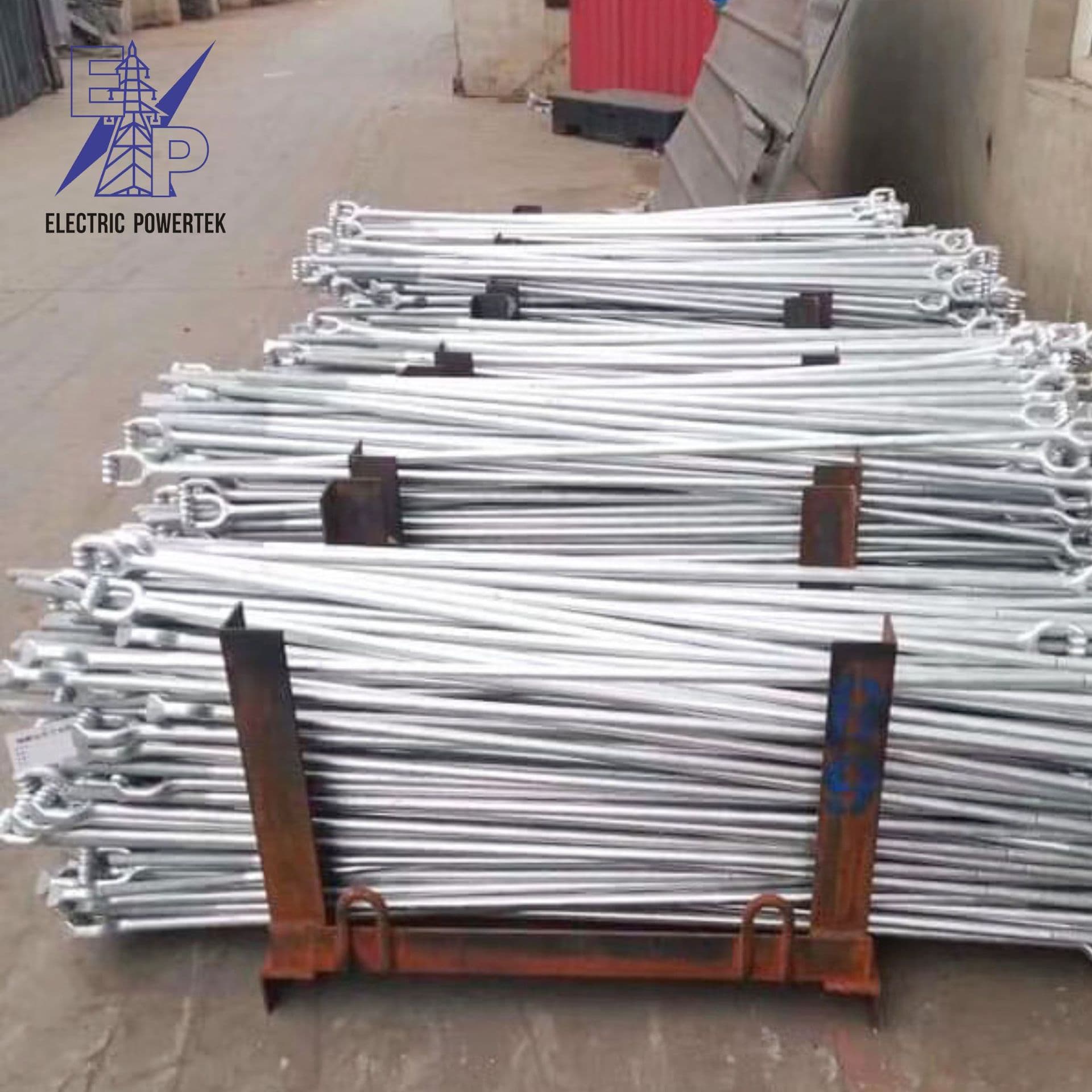 Hot-dip Galvanized Guy Wire Kit Factory Direct Supply Optical Cable Hardware Power Line Accessories Hot-dip Galvanized Guy Rod