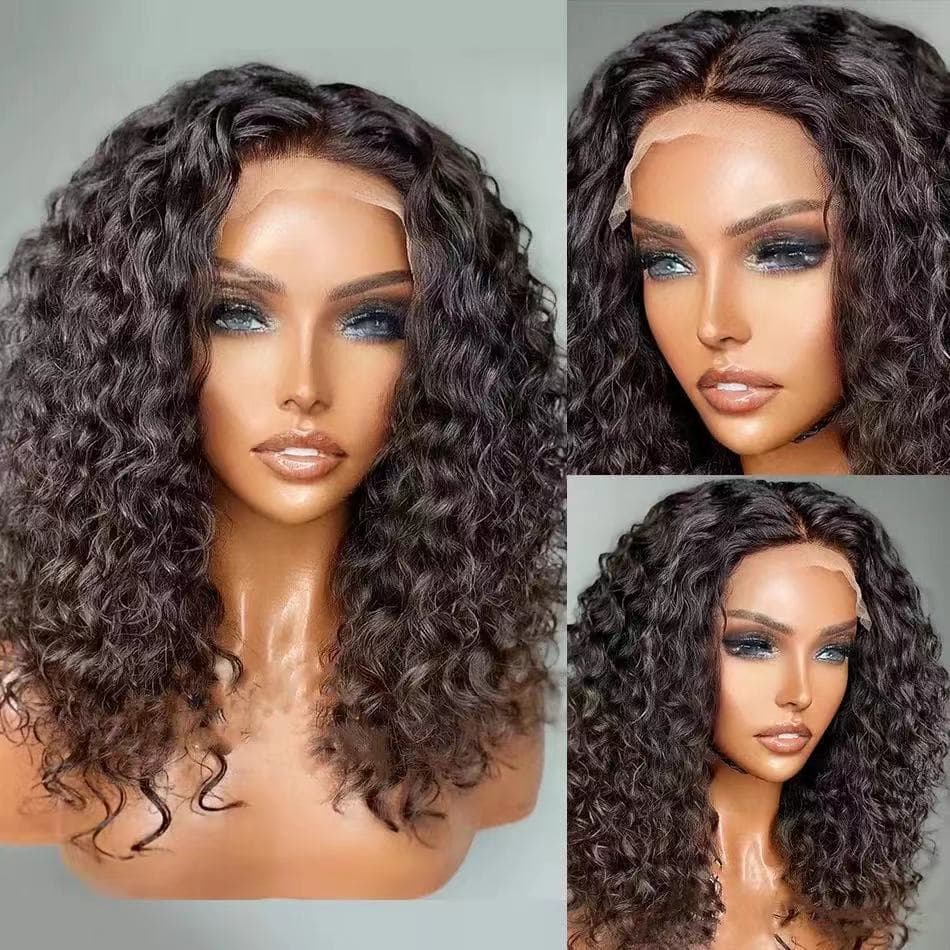 New European and American Cross-Border Wigs for Women, African Short Curly Hair, Corn Perm, Afro Style, High-Temperature Synthetic Fiber, Small Curly Hairpiece