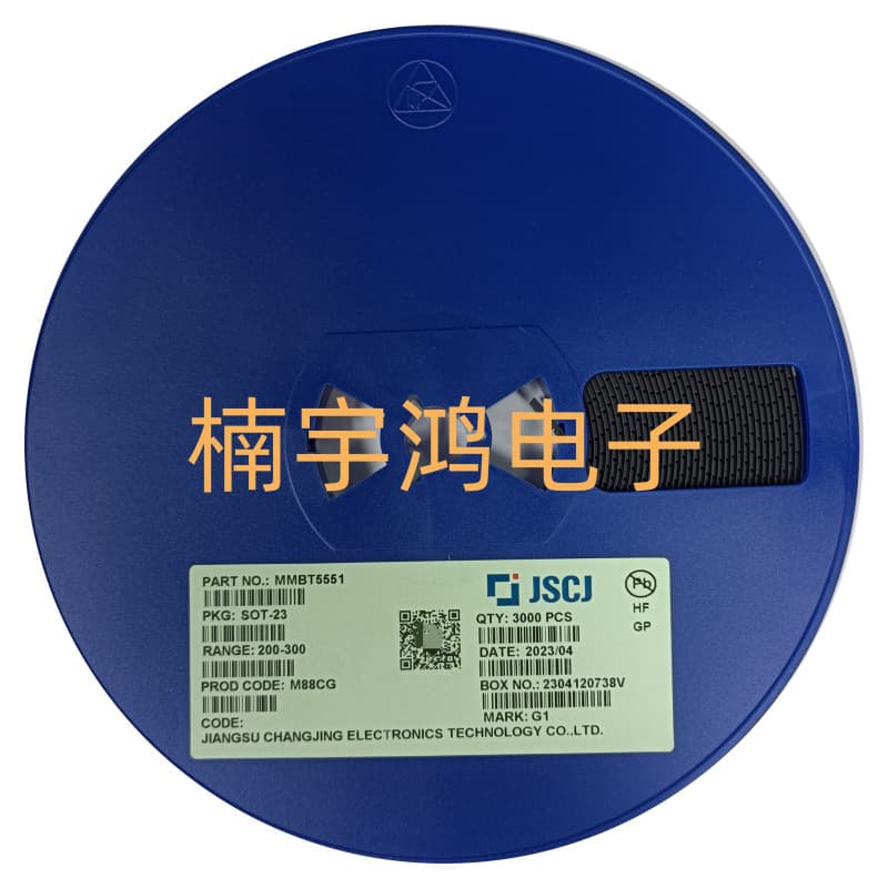 Changjiang/Changjing Transistor MMBT5551 Marking G1 SOT-23 Gain 200-300 Surface Mount Diode