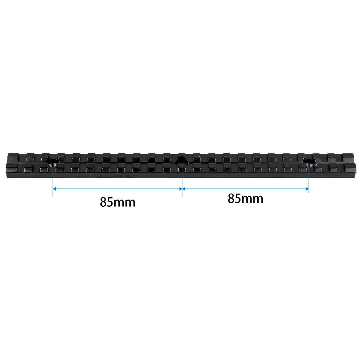 230mm Extended Growth Rail Bracket, Aluminum Alloy, 20mm Rail, 23cm