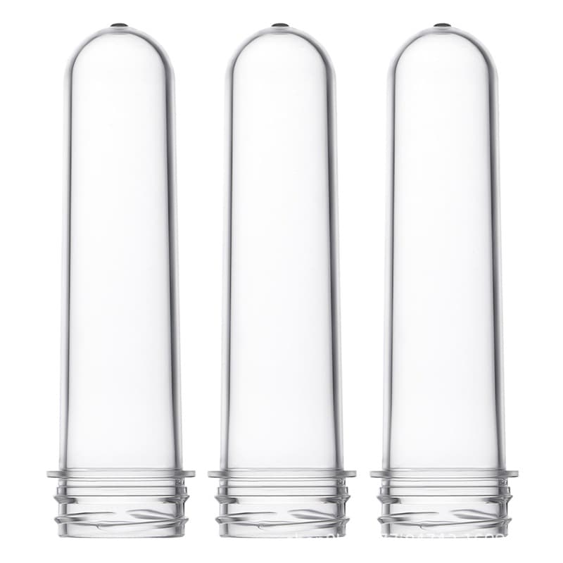 Multi-specification gram weight customizable color preforms, 38-neck 2Start beverage-clear PET preforms