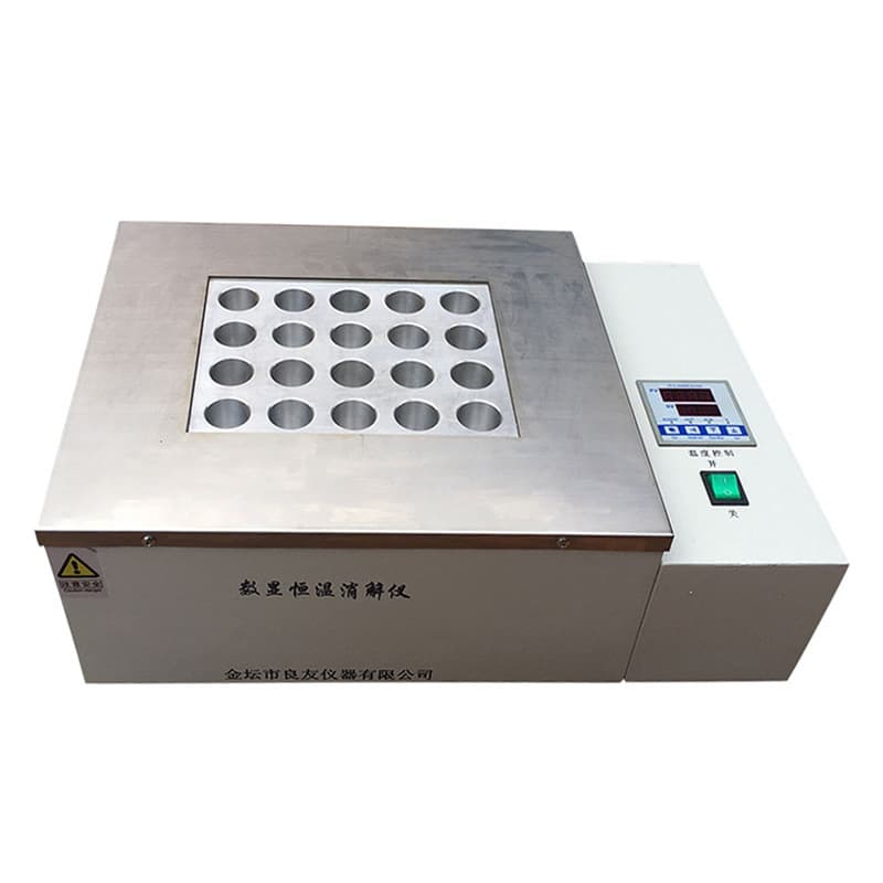 DTD-20 Multi-hole Electric Heating Constant Temperature Digestion Apparatus, Test Tube Heater, Constant Temperature Acid Removal Device, Constant Temperature Metal Bath
