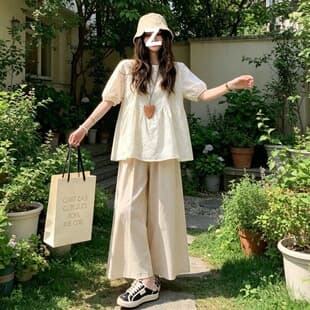 Maternity Set Summer 2026 New Collection, Lazy Casual Style Loose Doll Dress, Thin Short Sleeve Top, Summer Maternity Wear