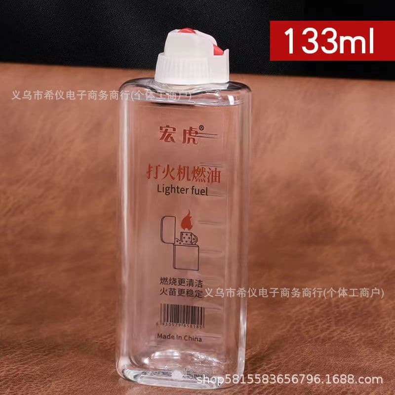 Large Bottle Transparent Kerosene Lighter Universal Fuel Oil Hand Warmer Perpetual Match Special Oil with Flint Cotton Wick 555