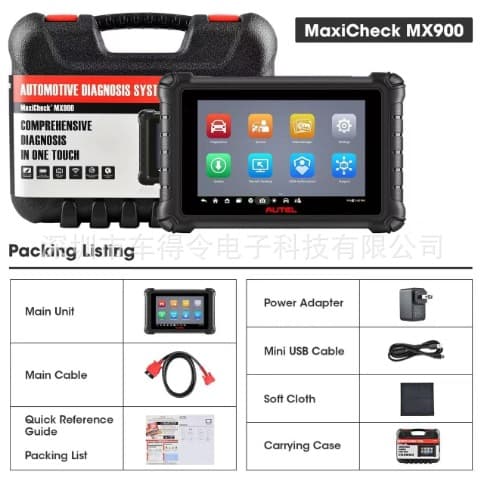 Daotong Autel Mk900-Bt Global Version Car Diagnostic Tool Obd Decoder Mx900 Mk900-Ts