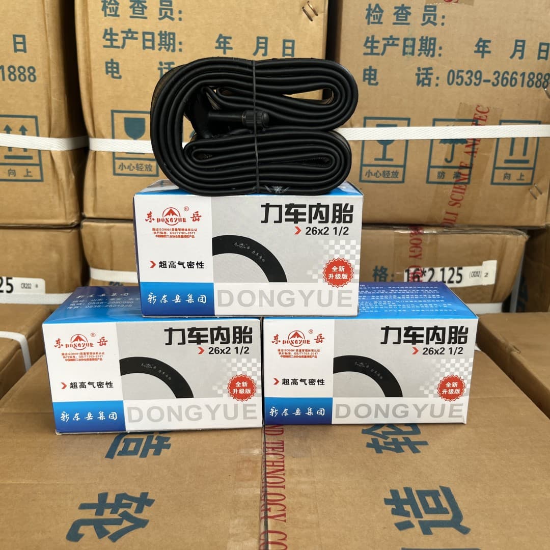 Wholesale Dongyue Heavy-Duty Thickened Inner Tube 26x21/2 Construction Handcart Flatbed Cart Dump Cart Tire Dump Cart Inner Tube