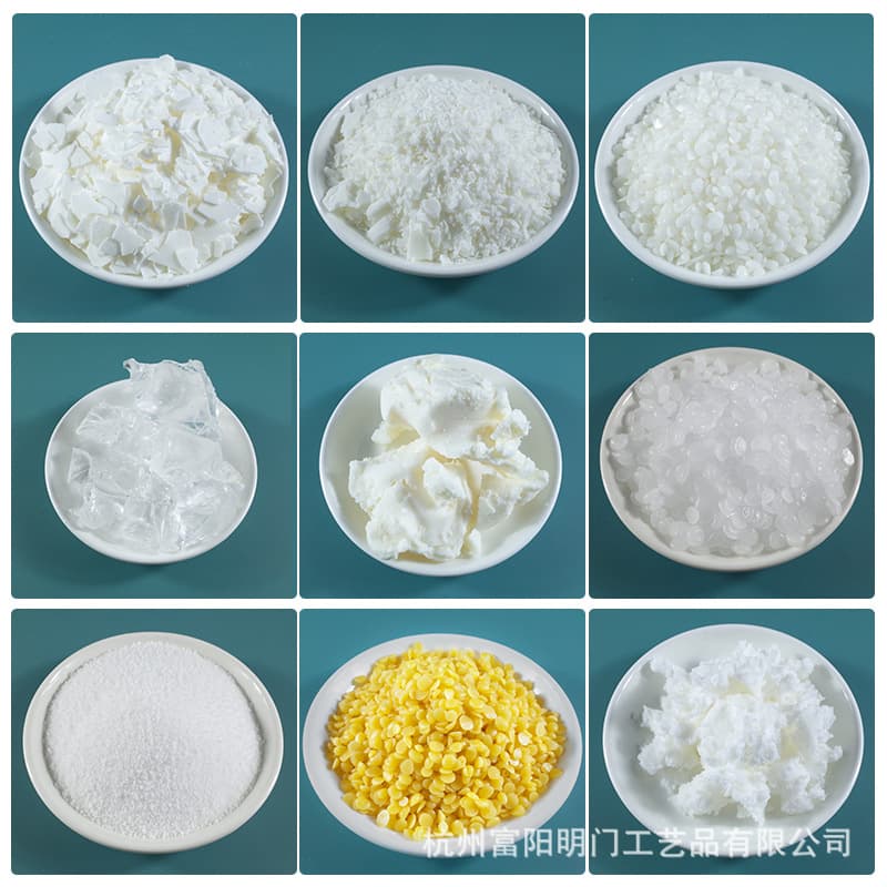 DIY Handmade Candle Raw Materials Wholesale Natural Soy Wax White Beeswax Coconut Wax Gel Wax Butter Wax