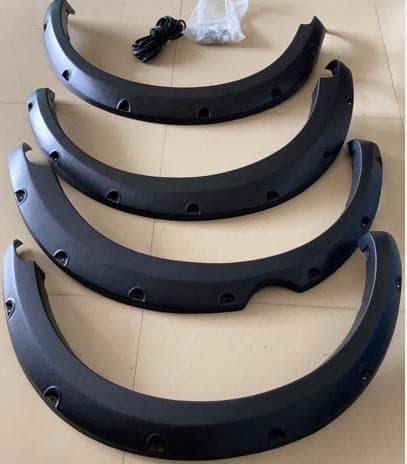 For 2006 Mitsubishi TRITON Studded Wheel Arch Trim Car Exterior Fender Flares Modification Accessories