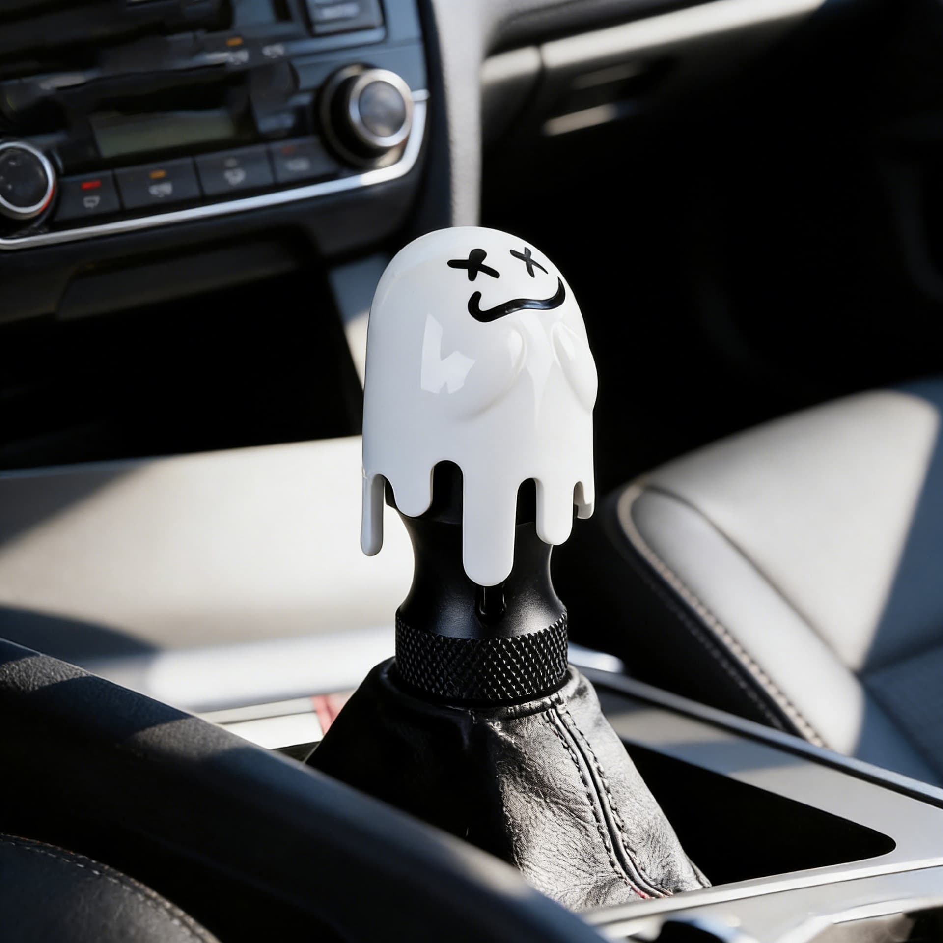 Amazon Cross-border New JDM Car Modification Universal Shift Knob Ghost Racing Gear Shift Lever