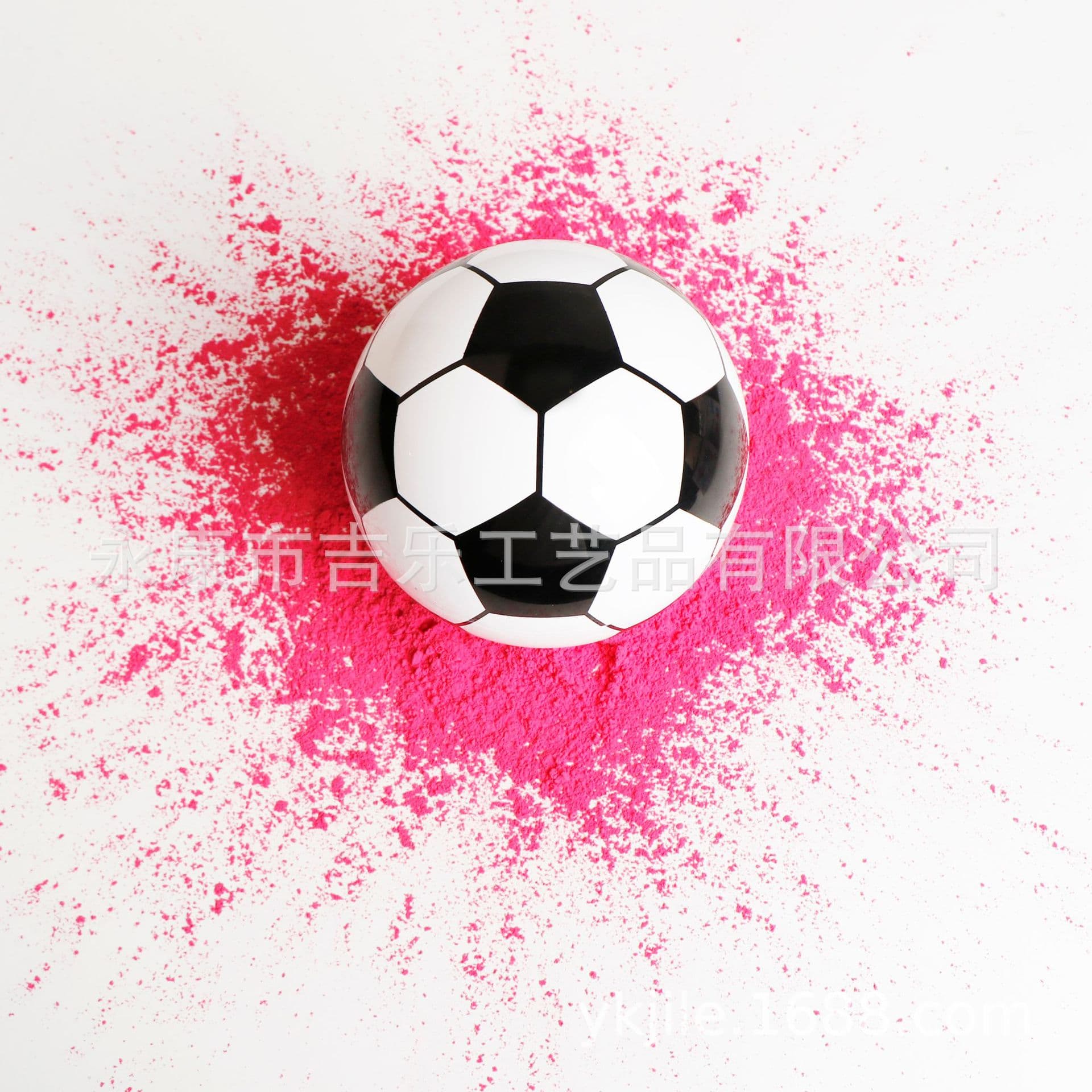 Gender Reveal PINK & BLUE Powder Surprise Football Soccer