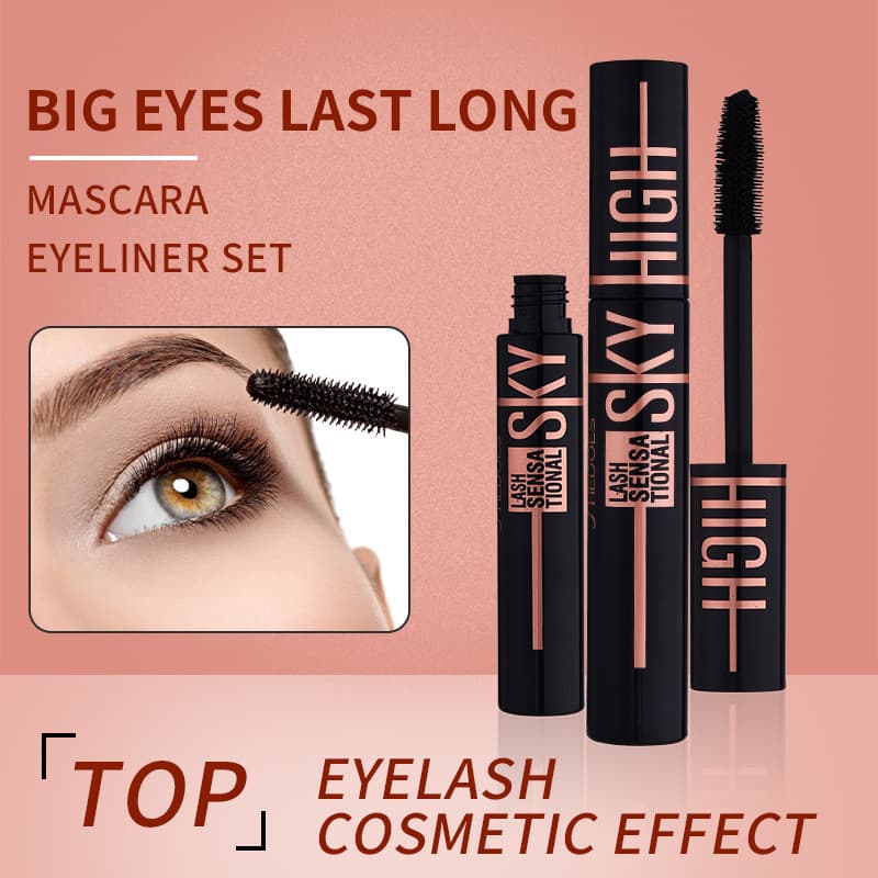 TK Cross-border Bestseller SUP HIGH Volumizing Lengthening Mascara Smudge-proof Quick-dry Long-lasting Waterproof TEMU