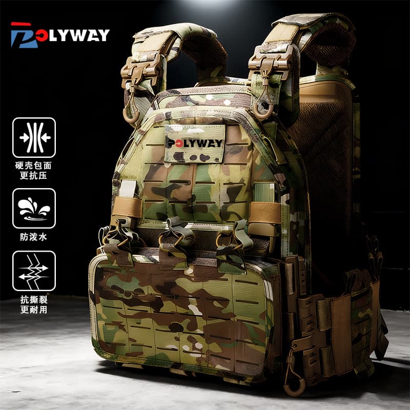 Tactical vest vest outdoor field training quick release multi-functional wear-resistant breathable tactical vest