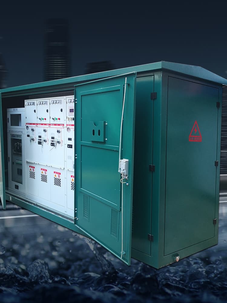 10KV high-voltage cable branch boxes, outdoor switching stations, HXGN-15 ring main units, SF6 sulfur hexafluoride gas-insulated switchgear