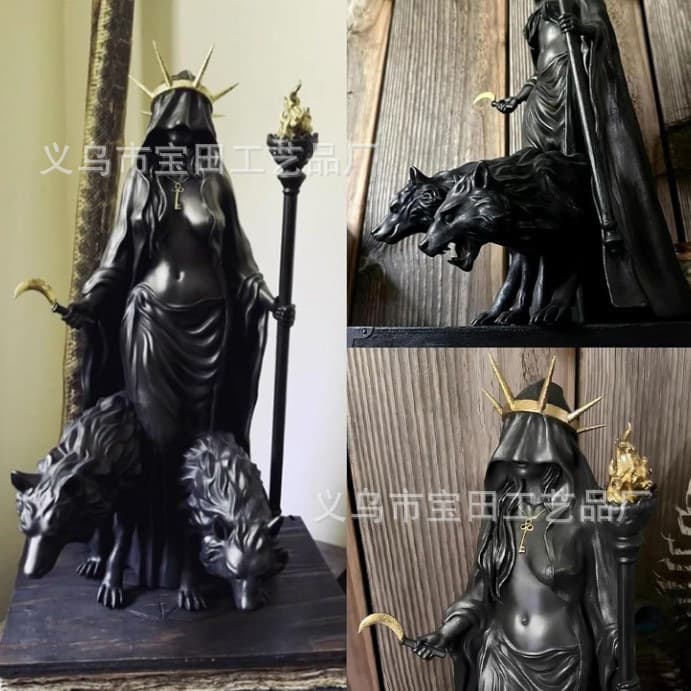 Hekate Niktipolos, the Night Witch Hekate Niktipolos, resin ornament craft