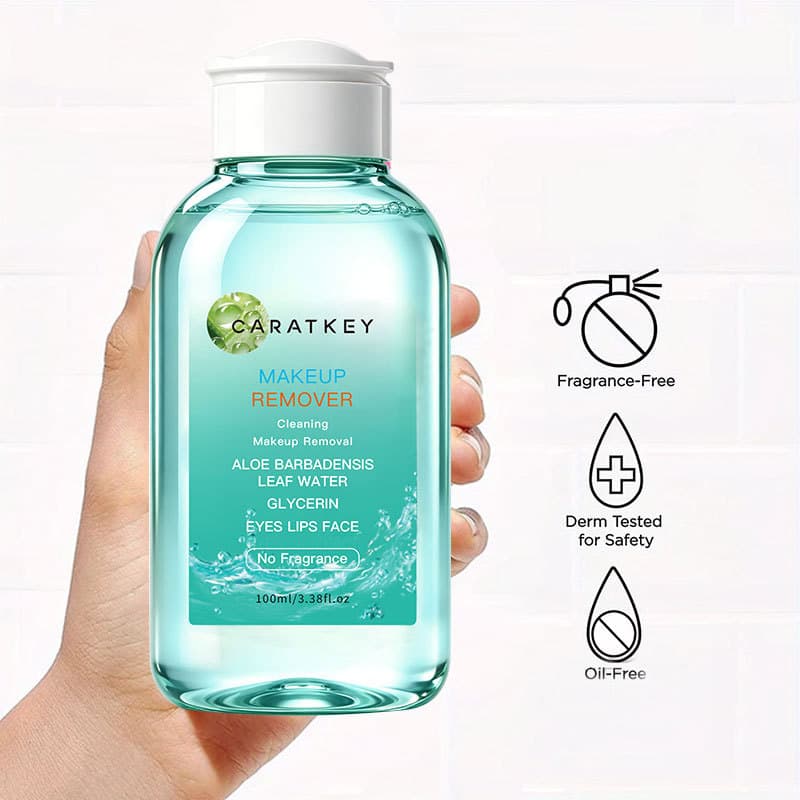 Cross-border Exclusive CARAT KEY Makeup Remover Water, Gentle Facial Cleansing, Refreshing and Non-irritating Cleansing Solution