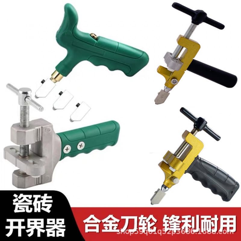 Tile cutter handheld tile cutting knife, portable glass cutter, diamond thick glass scorer