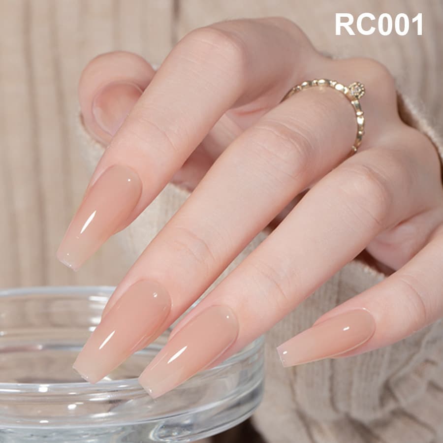 Nail Art Gel Polish Ice Transparent Bare Metal Effect Nail Art Salon Basic Essential UV LED Cured Nail Gel for Natural Nails