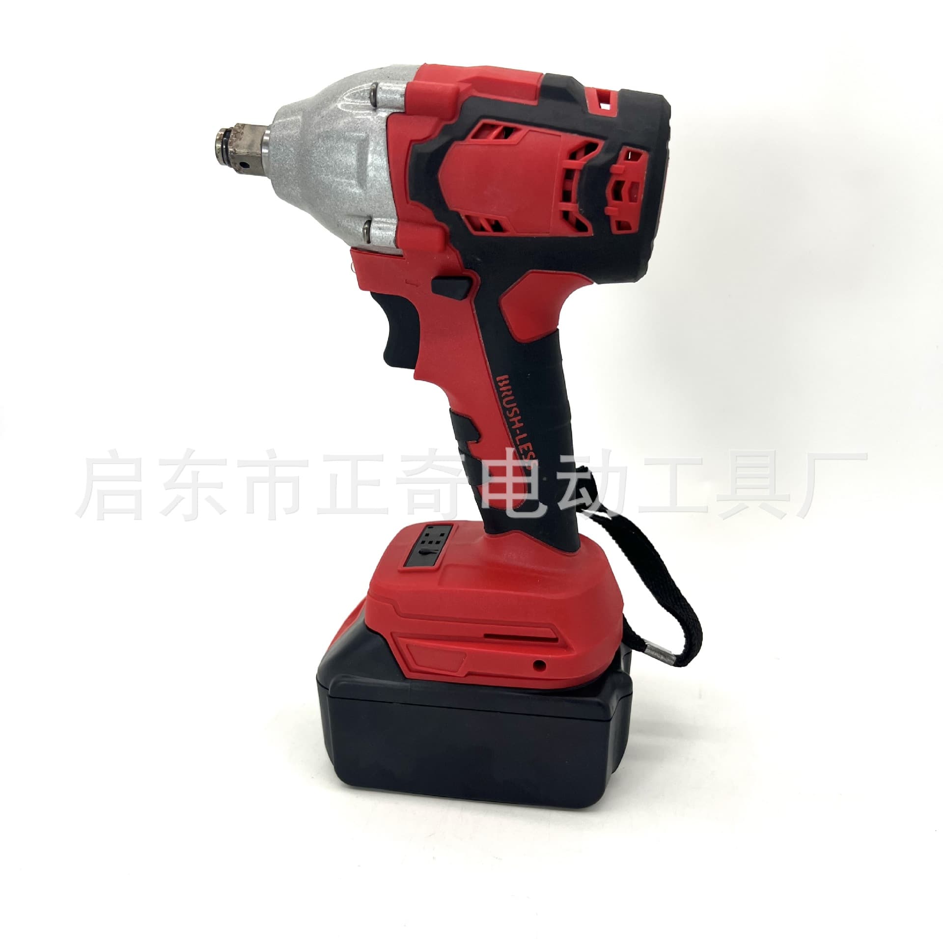 Brushless High Torque Electric Wrench Handheld Lithium Battery Framing Worker High Power Car Repair Electric Impact Driver Tool