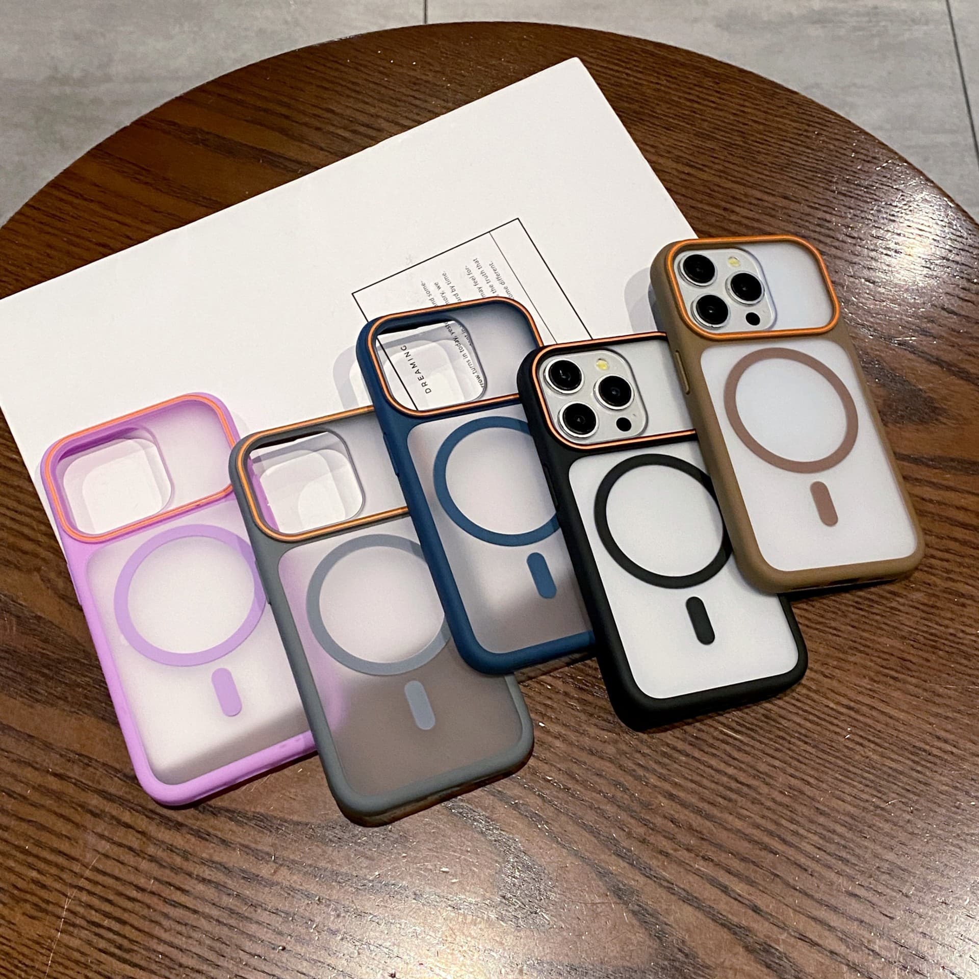 Compatible with Apple 17 Pro Max Phone Case 16/18 Pro Large Window 14 Couple 13 Full Coverage 12 Women 17 Air Men